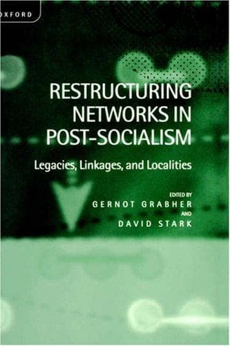 Tapa de Restructuring networks in post-socialism