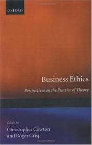 Tapa de Business Ethics