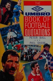 Tapa de THE UMBRO BOOK OF FOOTBALL QUOTATIONS