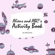 Tapa de Aliens and ABC's Activity Book for Children
