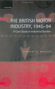 Tapa de The British Motor Industry, 1945-94