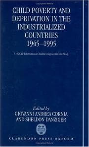 Tapa de Child Poverty and Deprivation in Industrialized Countries, 1945-1995