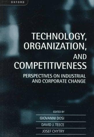 Tapa de Technology, Organization, and Competitiveness