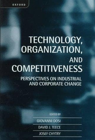 Tapa de Technology, organization, and competitiveness