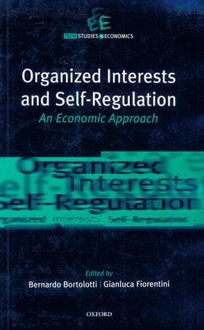 Tapa de Organized interests and self-regulation