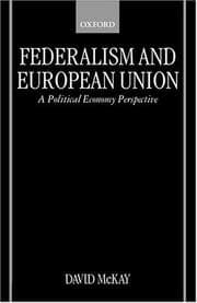 Tapa de Federalism and European Union
