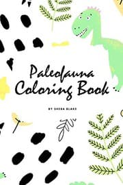 Tapa de Paleofauna Coloring Book for Children