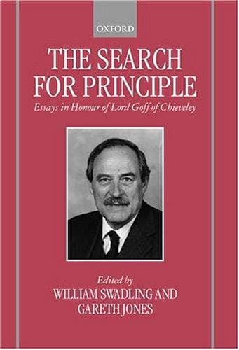 Tapa de The Search for Principle