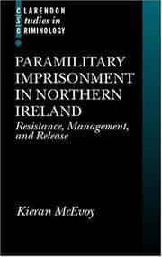 Tapa de Paramilitary Imprisonment in Northern Ireland