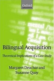 Tapa de Bilingual Acquisition