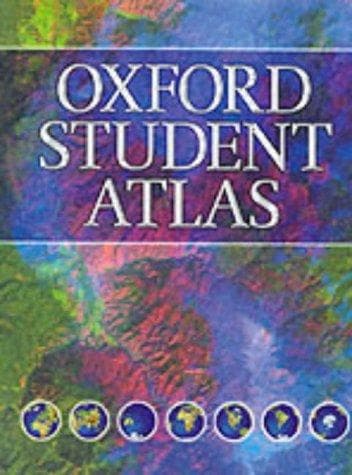 Tapa de Oxford Student Atlas