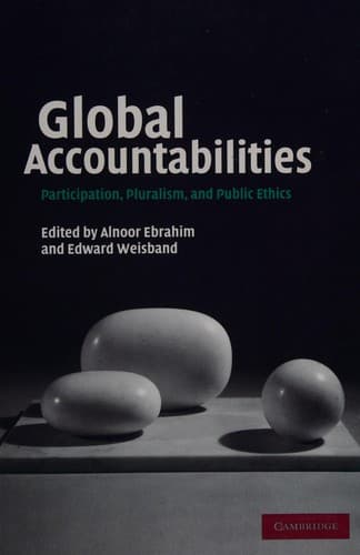 Tapa de Global accountabilities