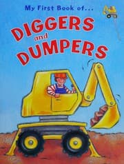 Tapa de My first book of ... diggers and dumpers