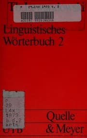 Tapa de Linguistisches Wörterbuch