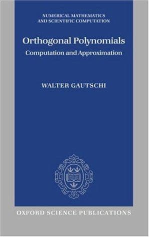 Tapa de Orthogonal polynomials