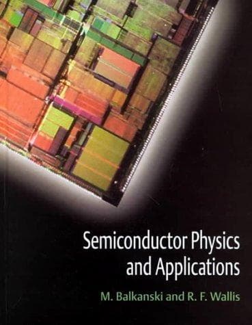 Tapa de Semiconductor physics and applications