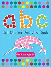 Tapa de Dot Markers Activity Book! ABC Learning Alphabet Letters ages 3-5