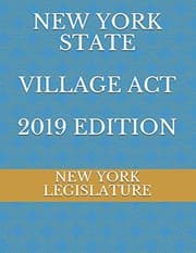 Tapa de NEW YORK STATE VILLAGE ACT 2019 EDITION