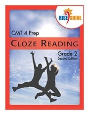 Tapa de Rise & Shine CMT 4 Prep Cloze Reading Grade 2