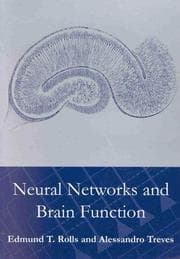 Tapa de Neural networks and brain function