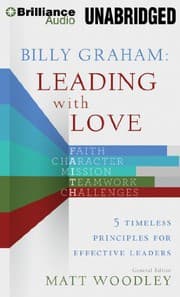 Tapa de Billy Graham : Leading with Love