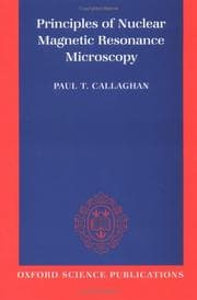 Tapa de Principles of Nuclear Magnetic Resonance Microscopy