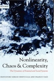 Tapa de Nonlinearity, Chaos, and Complexity