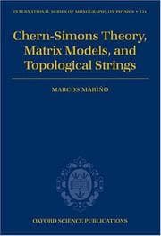 Tapa de Chern-Simons Theory, Matrix Models, and Topological Strings