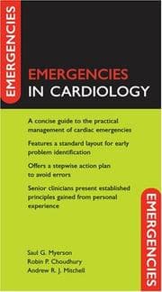 Tapa de Oxford handbook of emergencies in cardiology