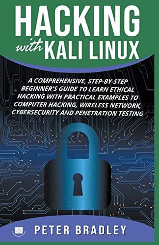 Tapa de Hacking With Kali Linux