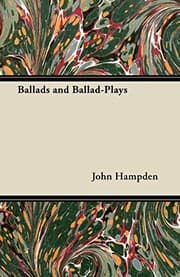 Tapa de Ballads and Ballad-Plays