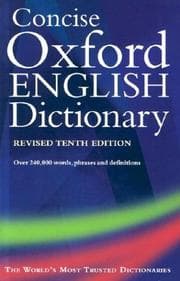 Tapa de The Concise Oxford English Dictionary