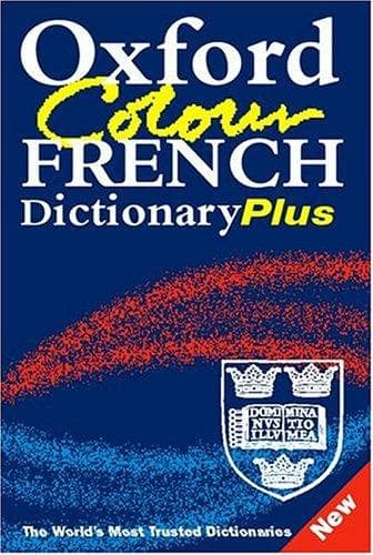 Tapa de Oxford colour French dictionary plus