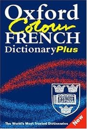 Tapa de Oxford colour French dictionary plus