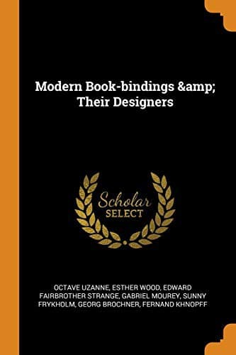 Tapa de Modern Book-bindings & Their Designers