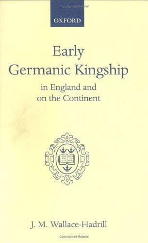 Tapa de Early Germanic Kingship