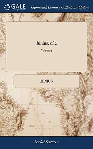 Tapa de Junius. of 2; Volume 2