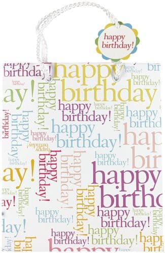 Tapa de Happy Birthday Gift Bag