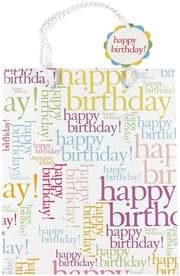 Tapa de Happy Birthday Gift Bag