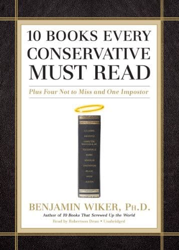 Tapa de 10 Books Every Conservative Must Read