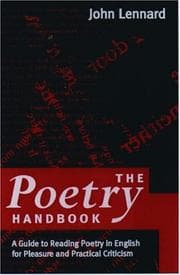 Tapa de The poetry handbook