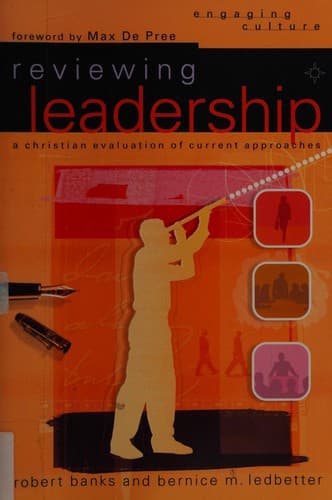 Tapa de Reviewing leadership