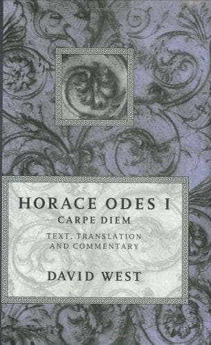 Tapa de Horace Odes I