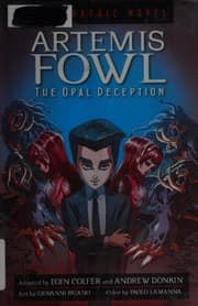 Tapa de Artemis Fowl. The Opal Deception. The Graphic Novel
