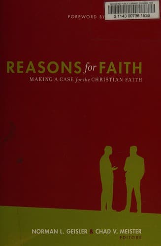 Tapa de Reasons for faith