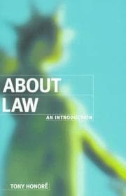Tapa de About Law