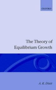 Tapa de The theory of equilibrium growth