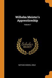 Tapa de Wilhelm Meister's Apprenticeship; Volume 1