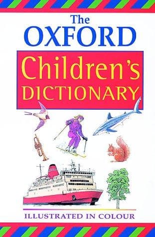 Tapa de Oxford Children's Dictionary