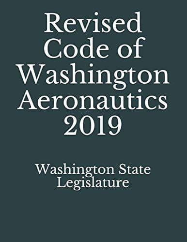 Tapa de Revised Code of Washington Aeronautics 2019